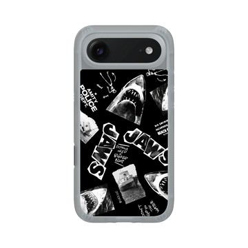 iPhone Air AirX 流變灰 - Jaws - 大白鯊 - 黑白圖案