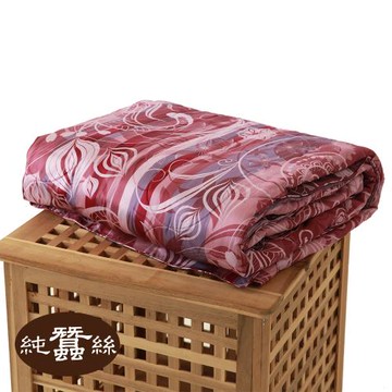 【岱妮蠶絲】精美數位印花絲棉緞蠶絲涼被0.7KG-繽紛彩條(LHS38E01)