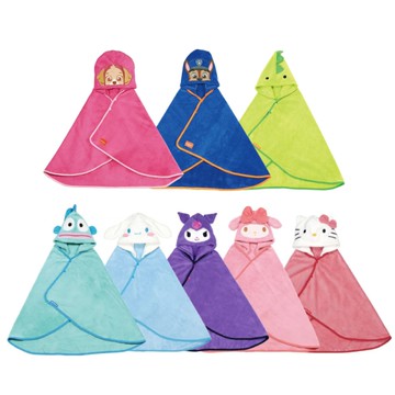 Skater 超纖速乾兩用巾(多款可選)斗篷浴巾