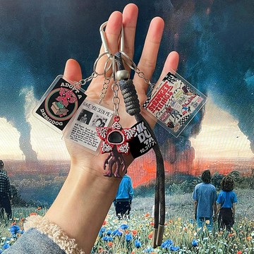 🔥臺灣熱賣⚡️怪奇物語掛件 包掛 禮物鑰匙扣怪奇物語周邊Stranger Things🎉
