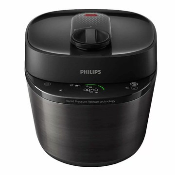 飛利浦 快速洩壓智慧萬用鍋 (黑小萬) HD2151