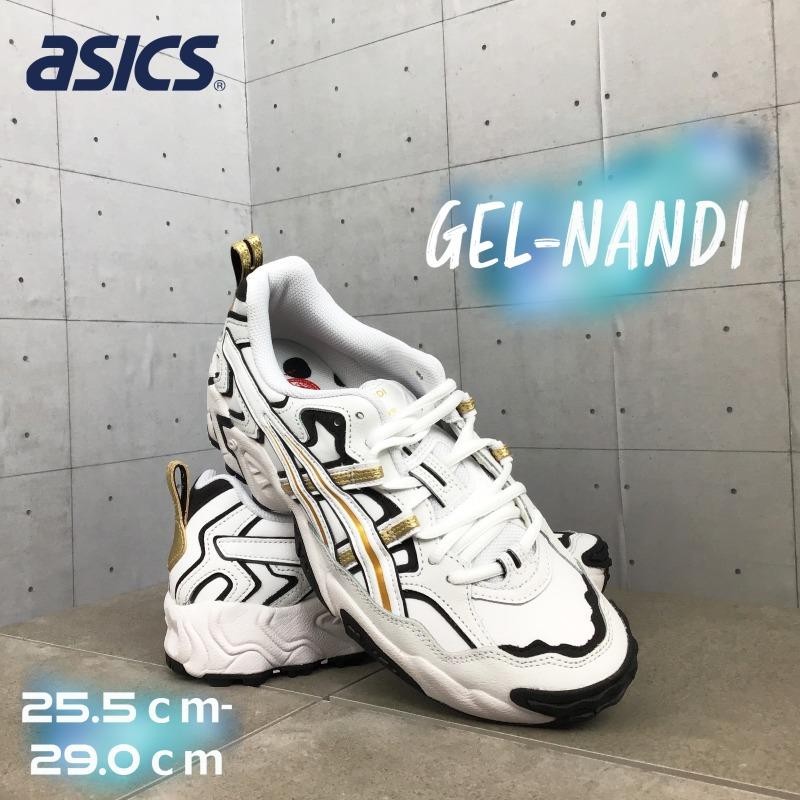 アシックス asics スニーカー メンズ 1203A046 GEL-NANDI (100)White