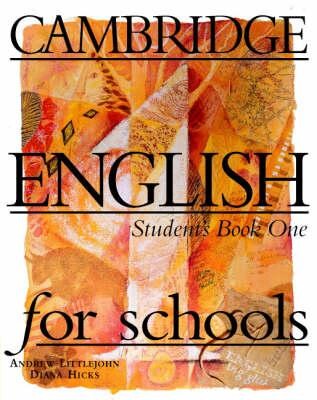 Cambridge English for Schools 1 Student's Book (1版) Littlejohn  Cambridge