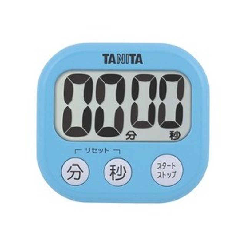 TANITA/タニタ TD-384-BL でか見えタイマー(アクアミントブルー) 通販 LINEポイント最大0.5%GET | LINEショッピング