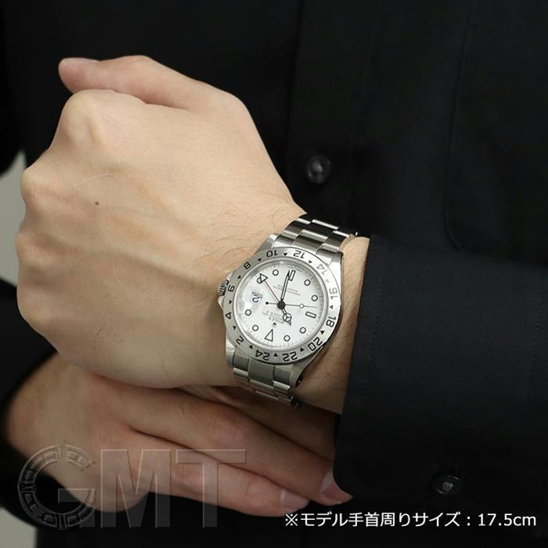 ロレックス エクスプローラー II 16570 ホワイト 保証書2007年 Z品番 ROLEX 中古メンズ 腕時計 送料無料 | LINEショッピング