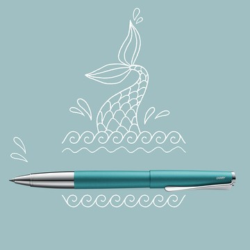 【LAMY】 鋼珠筆 / studio 系列 - 寶石藍 - 官方直營旗艦館