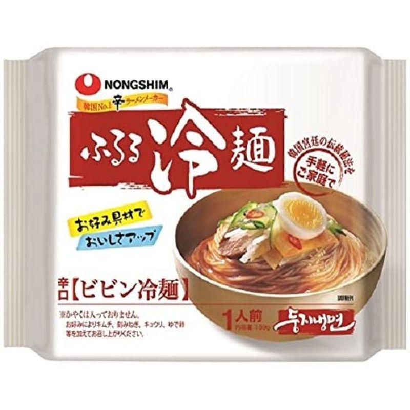 農心 ふるる冷麺 ビビン冷麺 159g×10個