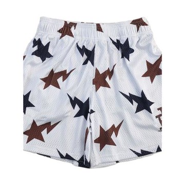 Men's fitness casual beach mesh shorts男健身休閑沙灘網眼短褲