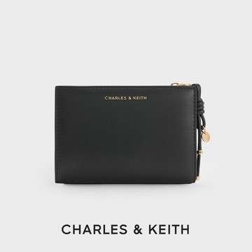 【CHARLES & KEITH】快速出貨 多色可選! Everleigh 拉鍊短夾 LINE禮物獨家禮盒 附提袋｜畢業快樂 優雅啟程｜時髦通勤必備｜生日禮物｜情人節禮物｜交換禮物 | 小CK