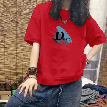 台灣现貨100%純棉短袖T恤女 夏季上衣 大尺碼 T 恤 短袖女 寬鬆 T 恤 短袖 T 恤 情侶短袖 短袖上衣 女上衣