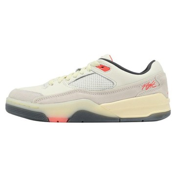 NIKE 耐吉 JORDAN 喬丹 女款 WMNS Flight jordan Court 運動鞋 FZ9854-108  象牙白  25.5 cm