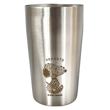 Tamahashi Snoopy 史努比 保溫杯 S1085646 125 x 75mm 小鳥 165g  小鳥 銀色  320ml  1個