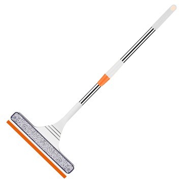 2合1去污刮水擦窗器  1個  白色