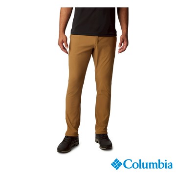 Columbia 哥倫比亞 男款-UPF50防潑長褲-棕色 UAE59700BN/IF