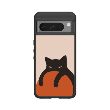 Pixel 8 Pro SolidSuit 黑 - ilovedoodle (Lim Heng Swee) - The Sun and Cat - 太陽與貓