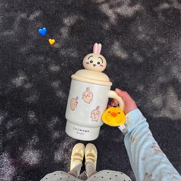 預購【Chiikawa 吉伊卡哇】正版授權 Chiikawa 吉伊卡哇 保冷 保溫 吸管杯 500ML 三款