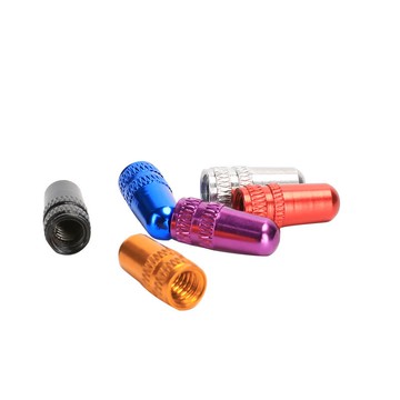 【法式 氣嘴帽】(1顆價) 鋁合金 法嘴專用 氣門帽 氣門防塵蓋 氣嘴蓋 腳踏車 登山車 公路車 氣嘴蓋【QMG】