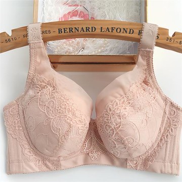 美芬琪大碼胖mm薄款全罩杯大胸顯小文胸超薄收副乳c杯內衣847夏季