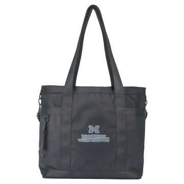 NCAA 工裝風托特側背包 黑色  34 x 37 x 12 cm