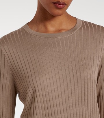 The Row Keya ribbed-knit top