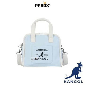 KANGOL 馬卡龍拉鍊吐司包 附背帶 包包 【66251705】