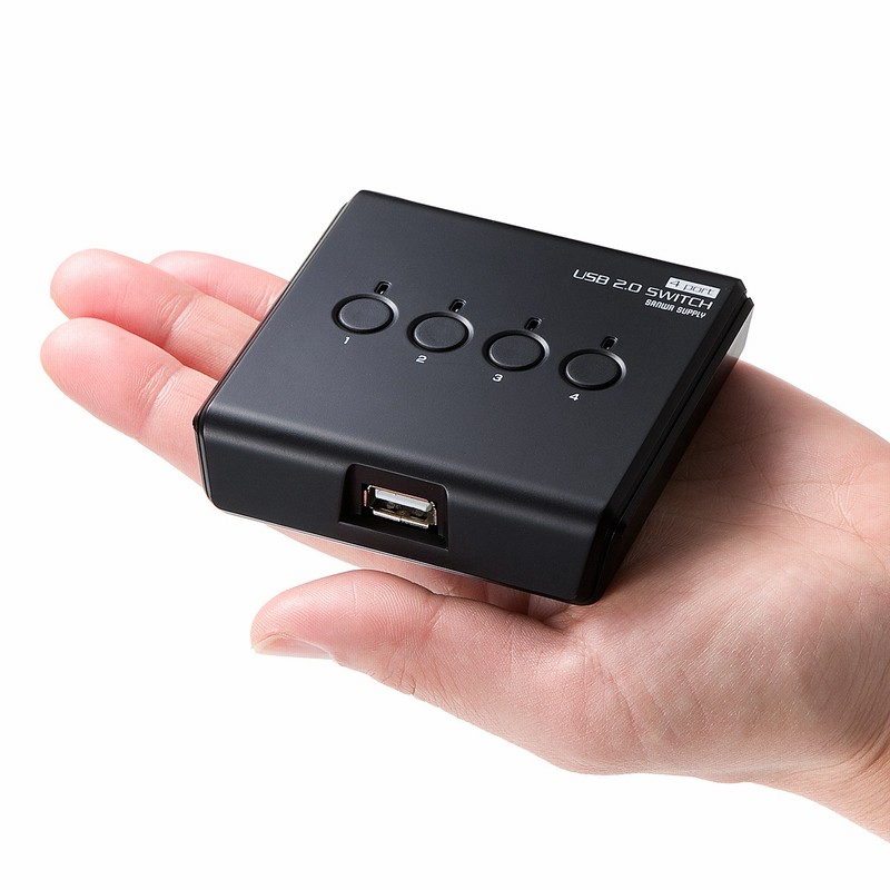 USB切替器 パソコン4台用 USB2.0 手動切り替え 通販 LINEポイント最大1.0%GET | LINEショッピング