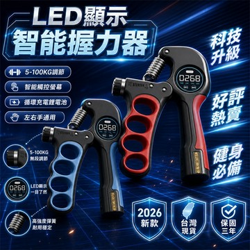 品質認證🔖鋁合金握力器 健身握力器 居家握力器 辦公室握力器 運動握力器 計數握力器 電子握力器 矽膠握力圈 腕力器