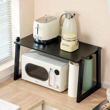 【含稅/免運】 廚房置物架臺面儲物架微波爐架子桌面收納架多功能電飯鍋烤箱支架