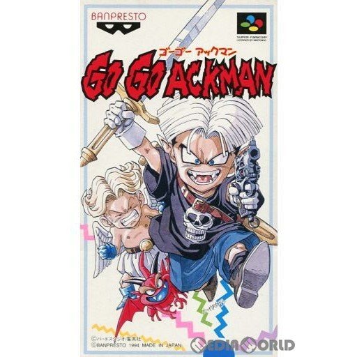 中古即納』{箱説明書なし}{SFC}GO GO ACKMAN(ゴーゴー アックマン