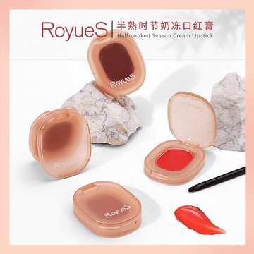 ROYUES美妝 固體 脣釉 口紅 持妝 保濕 滋潤 脣部 口紅膏 KT3M