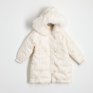 BIR 刺繡工藝 連帽羽絨外套