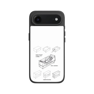 iPhone Air SolidX 黑 - Sketch Factory - 辦公室小物素描