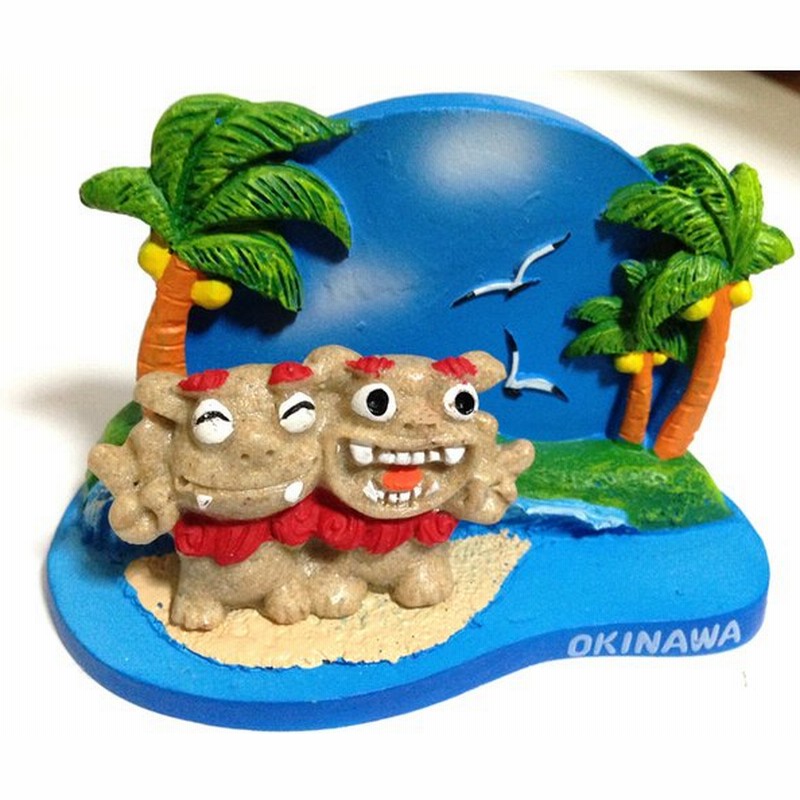 シーサー置物 ピースシーサー 南の島 沖縄置物 ヤシの木 厄除け魔除け お守り 沖縄お土産 通販 Lineポイント最大0 5 Get Lineショッピング