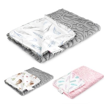 MAYLILY 竹纖柔雲毯(多款可選)防風毯|毛毯|透氣毯|推車蓋毯 |午睡毯(95x75cm)