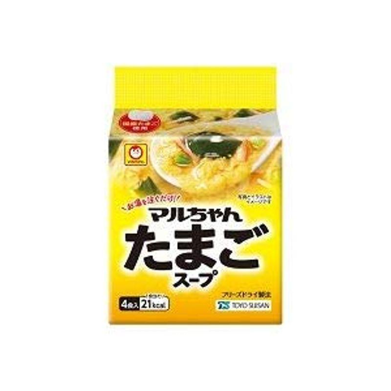 東洋水産 マルちゃん たまごスープ 4食入×10入