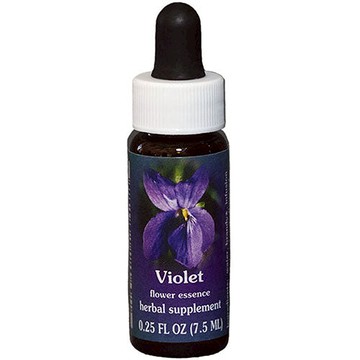 Violet Dropper 0.25 oz by Flower Essence Services
