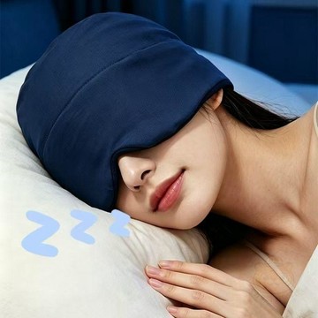 🔥即日特價🔥微重力 睡帽   眼罩  帽遮光睡眠專用額頭空調防風午睡寶媽月子
