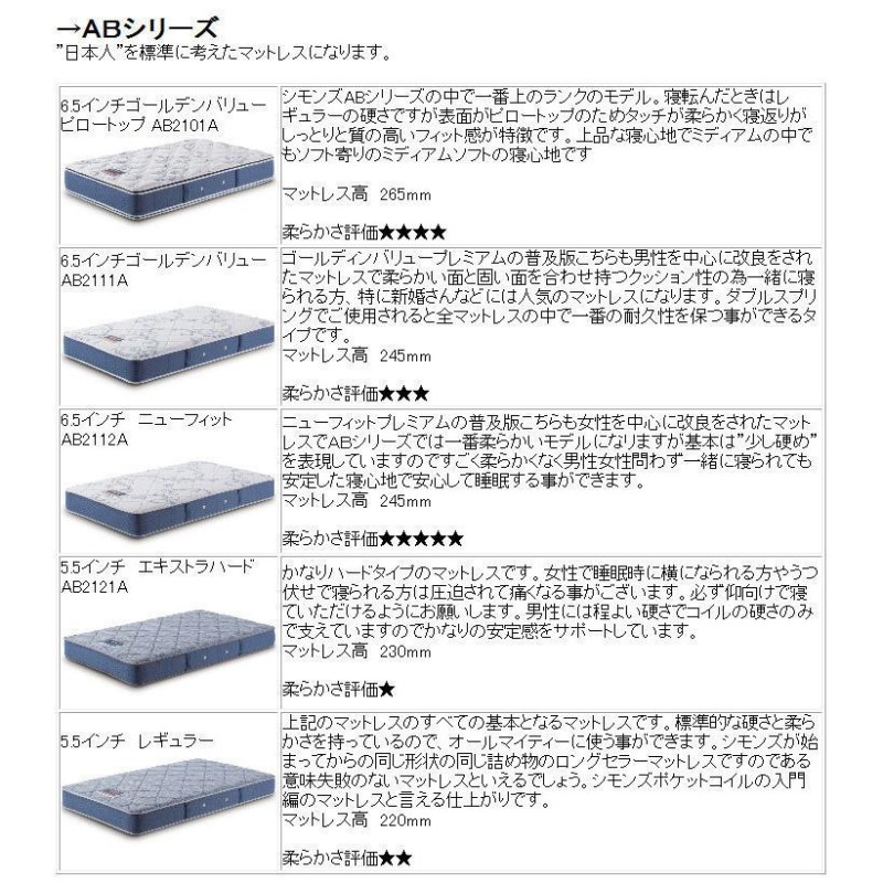 シモンズベッド Shelf Slim シェルフスリム ダブル ステーションタイプ