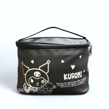 SANRIO【美美酷洛米】PU皮革化妝包