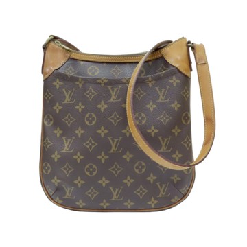 【二手名牌BRAND OFF】LOUIS VUITTON LV 路易威登 棕色 原花帆布 Odeon PM 肩背包 M56390