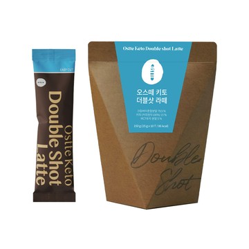 Osttee Keto #Double Shot Latte 10 Sticks