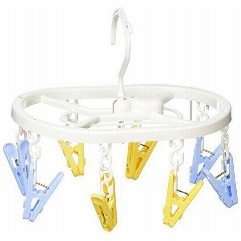 小久保 洗濯ハンガー 靴下やハンカチなどの小物干しに便利 Color Cruise ミニハンガー ピンチ8個付 通販 Lineポイント最大0 5 Get Lineショッピング