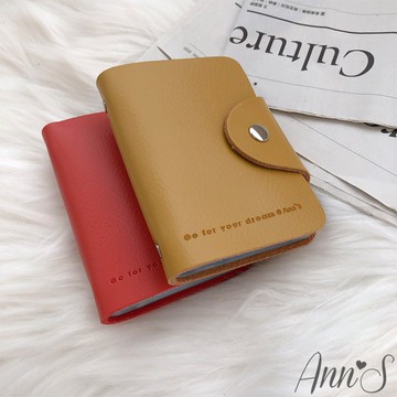 Ann’S品牌訂製真皮卡夾-2色