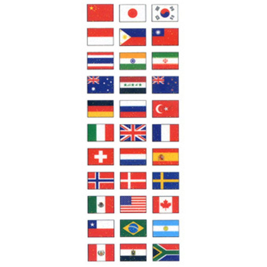 ラメ入りシール 万国旗 Zr329 世界 日本 国旗 スポーツ イベント ワールドカップ 大会 地理 社会 勉強 手紙 キラキラ 奥山 オクヤマ 通販 Lineポイント最大get Lineショッピング