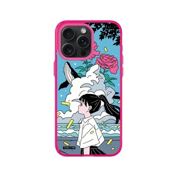 iPhone 15 Pro Max Clear 粉漾桃 - 子凡 Zzifan_z - 鯨魚