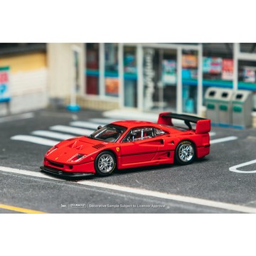 Tarmac Works x iXO 1/64 法拉利 Ferrari F40 GTE Red 合金模型車 小車 超跑
