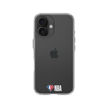 iPhone 16 Clear 透明 - NBA - Logo-NBA 75週年 NBA 75th Anniversary Logoman