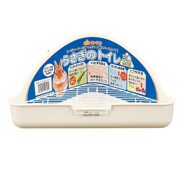 GEX 【2入組】日本-66214 ab-169三角兔子便盆 象牙白W355×D203×H165mm (1GXR10008)