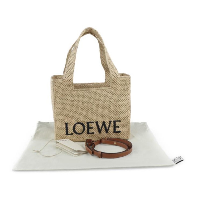 新品未使用展示品 LOEWE ロエベ フォント トート ミディアム