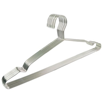 BangJiaShi 幫家適 不鏽鋼衣架10入組  Silver  1組